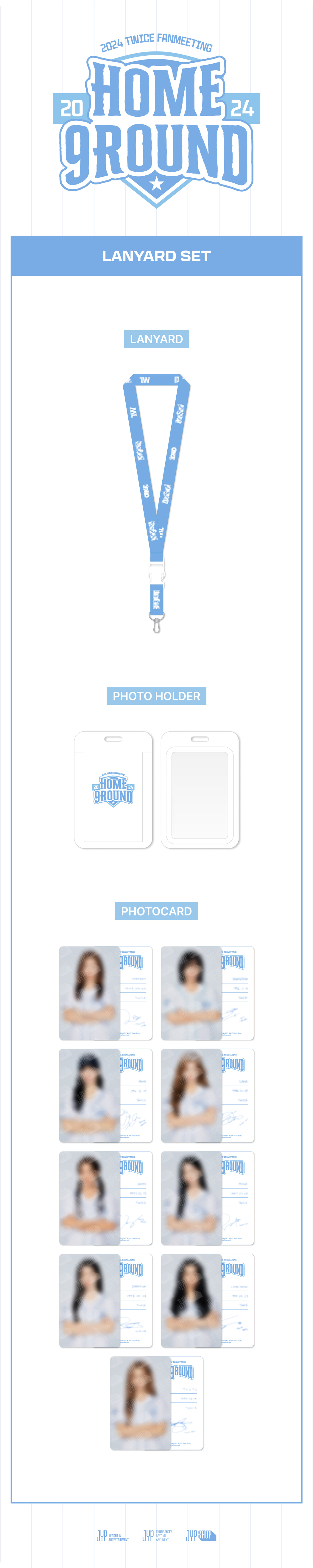 ★TWICE HOME 9ROUNDジョンヨンスマホストラップ 他 TWICE - 'HOME 9ROUND' LANYARD SET - interAsia